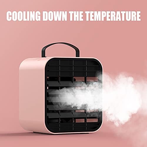 Ar condicionado pessoal, refrigerador de ar evaporativo, spray de umidificação do refrigerador de ar pessoal, ventiladores de resfriamento,