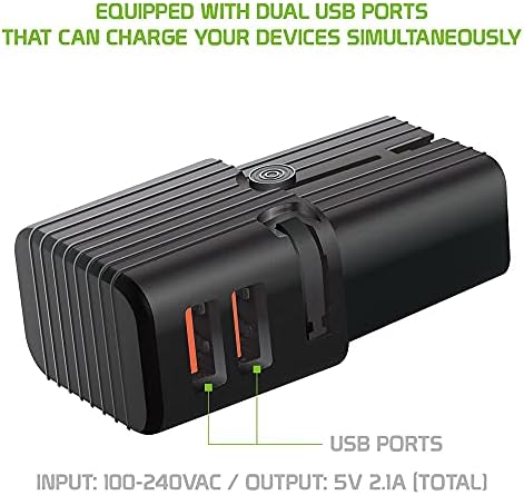 O adaptador USB universal duplo funciona para a Sony WH-1000XM4 para poder em todo