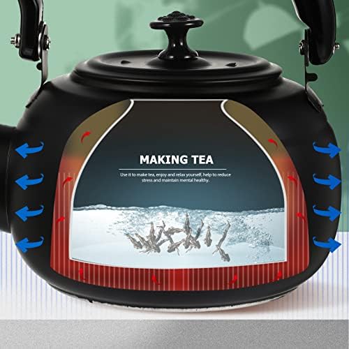 Cabilock Decor Hand Cafetle Manker 1pcs 1000ml Chalinha de chá, bule com infusor removível e manuseio vasos de chá de aço
