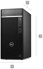 Dell Optiplex 7000 7000 MT Mini Tower Desktop | Core i7-1TB SSD + 1TB SSD - 32 GB RAM | 12 núcleos a 4,9 GHz - 12ª geração CPU