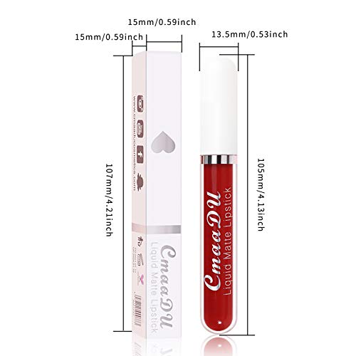 Conjunto de kits de plumper labial Gloss 2.5ml Impermeável anti-resfriado sem canal e batom de batom de batom de batom