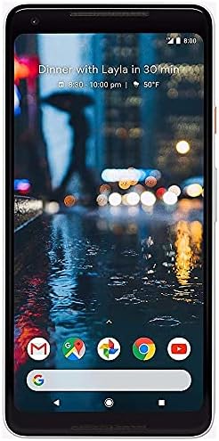 Google Pixel 2 XL 64GB - Branco e Preto - GSM/CDMA - 4G LTE - Desbloqueado de fábrica - G011C