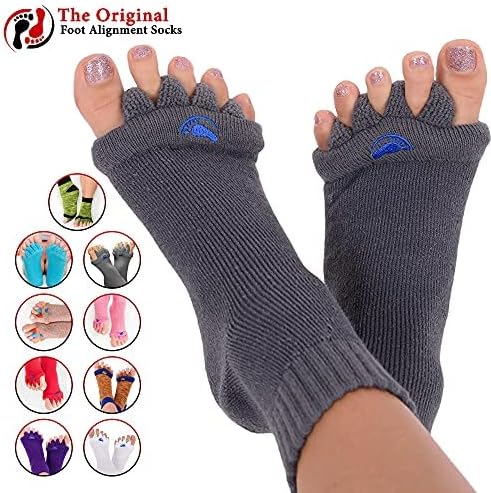Meias de alinhamento original para os pés - Meias de alinhamento Happy Feets - separadores de dedos para homens