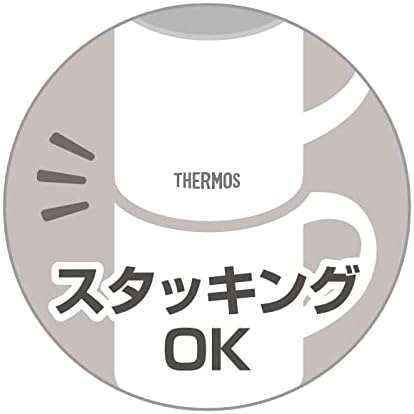 Thermo JDS-350 WH Caneca isolada a vácuo, 11,8 fl oz, branco