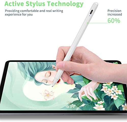 Google PixelBook Stylus caneta, lápis digital capacitivo ativo compatível com canetas de canetas do Google PixelBook, bom para