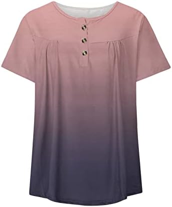 Camisa da blusa para meninas adolescentes verão outono 2023 Roupa de manga curta Crewneck blouse de lounge gráfica