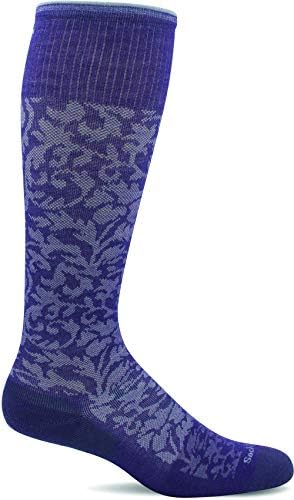 Sockwell Women Damask Moderado Graduado Compressão Meia