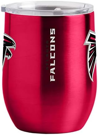 NFL Atlanta Falcons bebe o aço de aço 16 curvas, cores de equipe, tamanho único