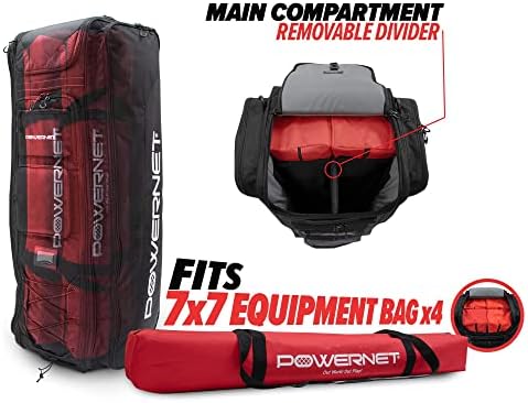 PowerNet 6x4 Objetivos do futebol | All Gear Transporter Bundle