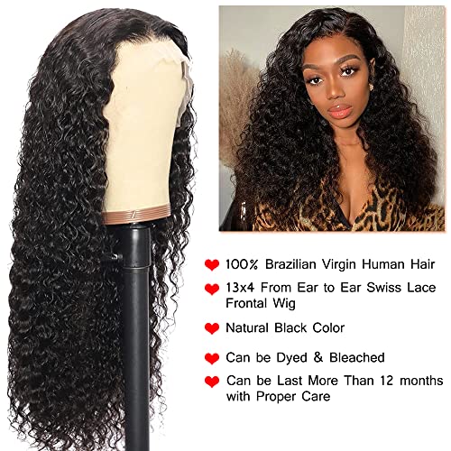 Peruca de renda de onda profunda cabelos humanos para mulheres negras hd transparente 13x4 cravão peruca frontal pêlos