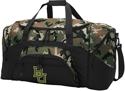 Grande Baylor Duffel Bag Camo Baylor University Duffle Duffle Bagage Gift Idea para homens, cara, ele!