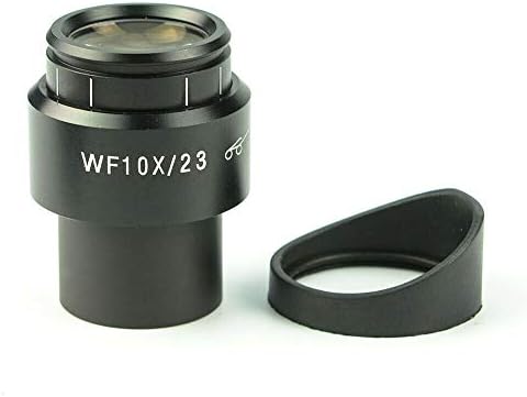 Microscópio estéreo do microscópio Wuwudit cesulis wf10x 23mm dioptria de ocular angular de largura ajustável com