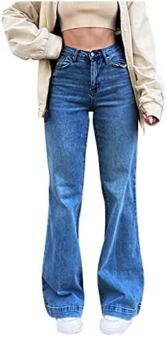 Calça de jeans de cintura alta senhoras jeans populares ladras moda moda de cintura calças esticadas calças finas femininas