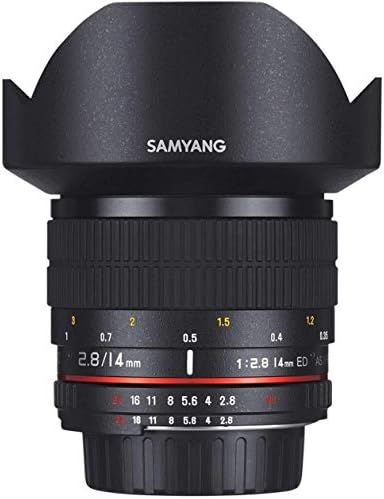Samyang 14 mm f2.8 lente para a Sony-e