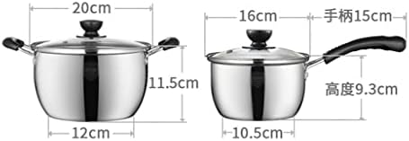 conjunto de utensílios de cozinha aço inoxidável vaporador de frigideira panela de sopa de sopa de leite conjunto completo