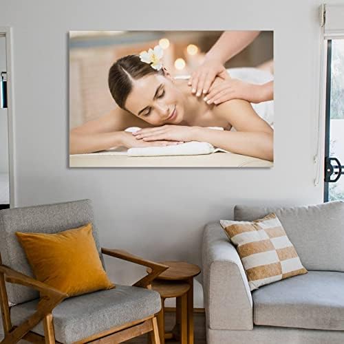 Beleza salão de salão de beleza corporal corporal inteiro massagem spa pôstade de tela de pintura de pintura e impressões
