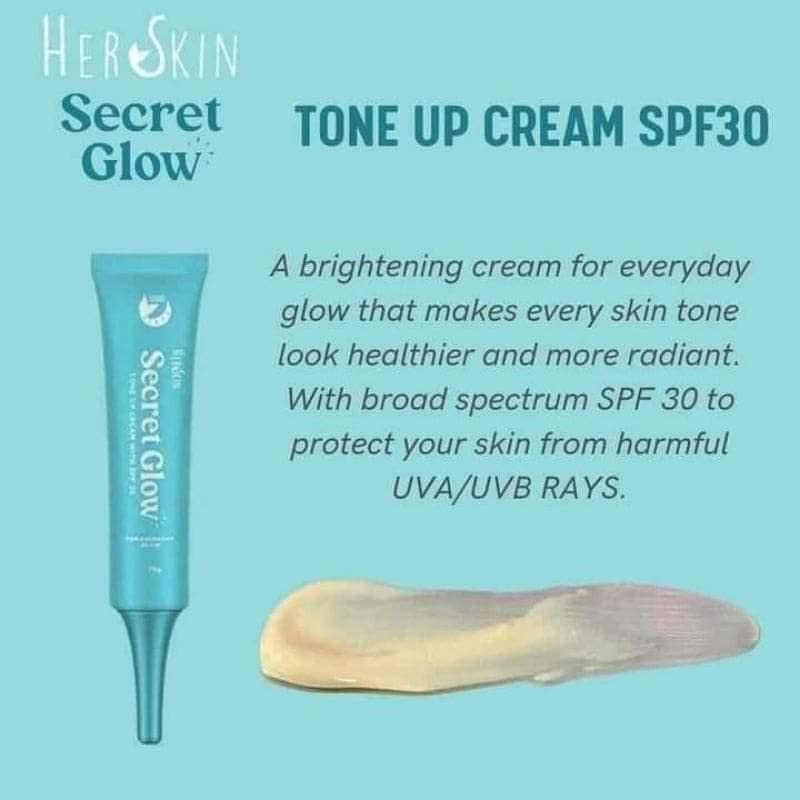 Herskin Tone Up Cream com SPF 30, 50g