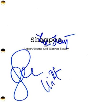 Warren Beatty, Goldie Hawn, Lee Grant Cast Autograph - shampoo Script completo do filme - Julie Christie, Carrie Fisher, Play Falt,