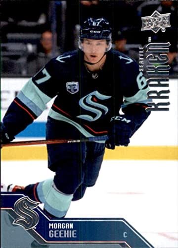 2021-22 Deck superior Seattle Kraken #12 Morgan Geekie Seattle Kraken NHL Hockey Trading Card