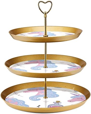 Stand de bolo de sobremesa, decoração de mesa para celebração de festa de casamento de casamento, padrão de animal