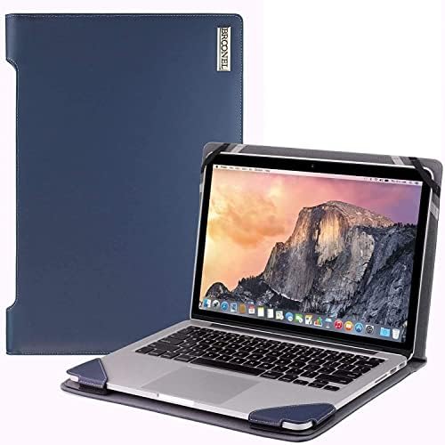 Broonel - Série de Perfil - Laptop de couro azul compatível com Dynabook Satellite Pro C30 -K 13.3 Laptop
