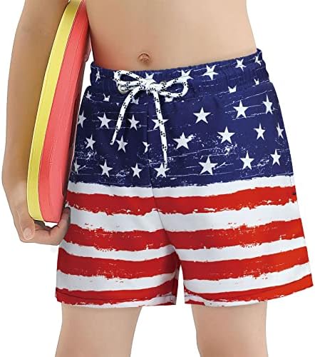 American Trends Boys Swim Swim Turnks Suits Bathing Suits for Boys Beach Swims Boy Swimwear