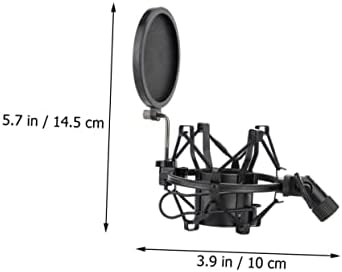 Koaius 1 Definir antivibração protegendo o clipe de clipe de gola anti-fanilhão Acessórios para montagem Micro-shockmound Holder