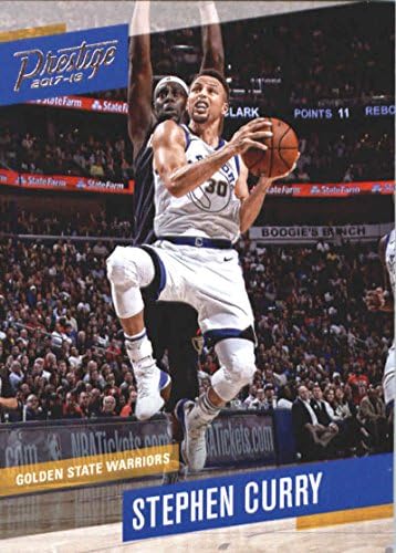 2017-18 Panini Prestige 141 Stephen Curry Golden State Warriors Basketball Card