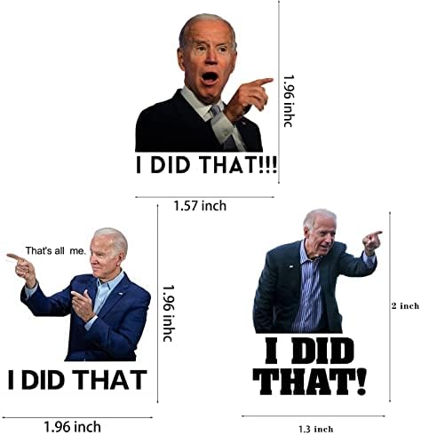 150pcs Eu fiz esses adesivos Biden, fiz esses adesivos Biden, fiz os adesivos Biden, Joe Biden, eu fiz aquele adesivo Funny