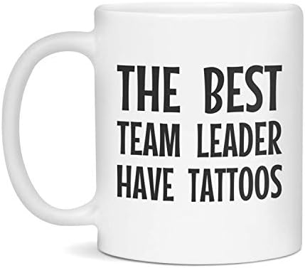 O melhor líder da equipe tem tatuagens, de 11 onças brancas