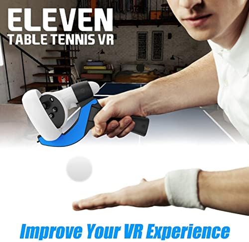 ATSTI TABLE Tennis Paddle Grip Handle for Touch Controllers jogando onze tênis de tênis de tênis VR ao ar livre interno