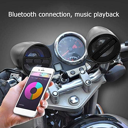 12V Carrinho de golfe ATV UTV Motorcycle MP3 Audio Player Bluetooth Alto