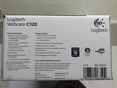 Logitech C120 webcam