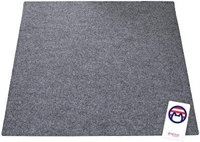 Mat de areia de gato por Americat - 36 x 28 polegadas de máquina lavável para facilitar limpo, impermeável e feito nos EUA