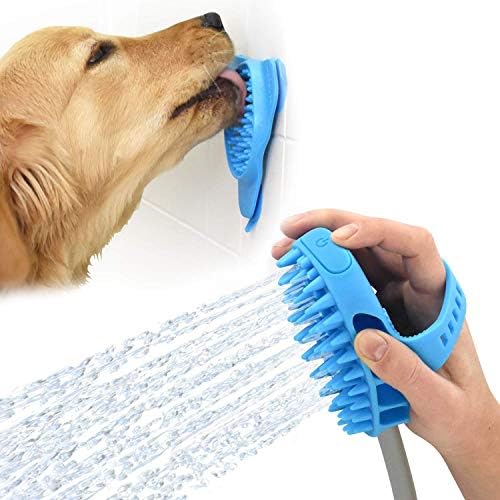 Aquapaw Pro Dog Bathing Tool e Slow Treater Combo - lamber as sucas na parede ou no chão para cuidar de animais de estimação