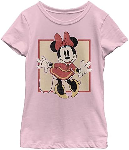 Camiseta chinesa da Minnie da Disney Girl