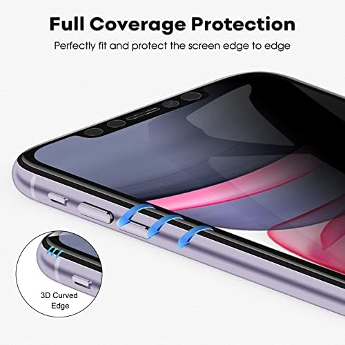 Jetch iPhone 11 Case e Privacy Screen Protector Pacote