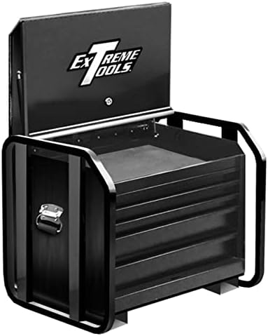 Extreme Tools TX362505RBBK TX TX Caixa de estrada de capacidade extra reforçada com slides de fricção, 36 polegadas,