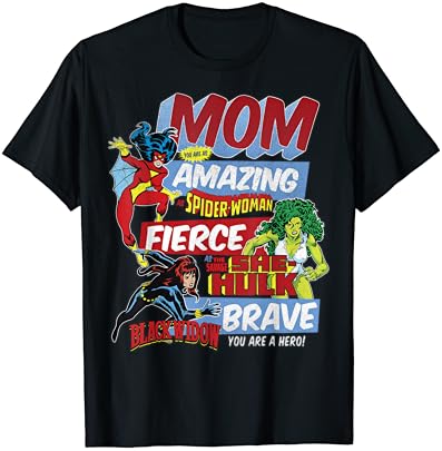 Marvel Vintage Retro Amazing Mom Mom Camiseta Graphic T-Shirt