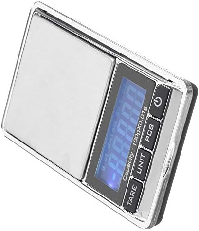 Escala Digital 500g/0,01g Pocket Mini Balanço LCD Escala de Peso - Axgear