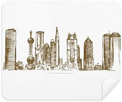 Shanghai China Linhagem Limpa de Limpeza de Pano Limpador de Camurça 2pcs Fabric