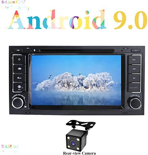 XIDO Android 9,0 estéreo de carro de 7 polegadas-core no carro Dash Car Radio Ram 4G ROM 32G Cabeça GPS com DVD Player