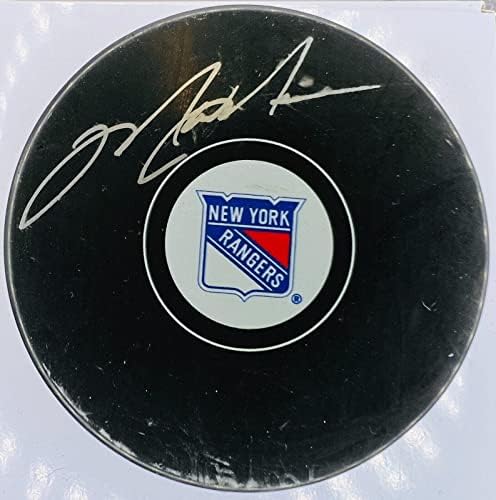 New York Rangers Mark Messier assinou fanáticos por Puck A766914 - Pucks autografados da NHL