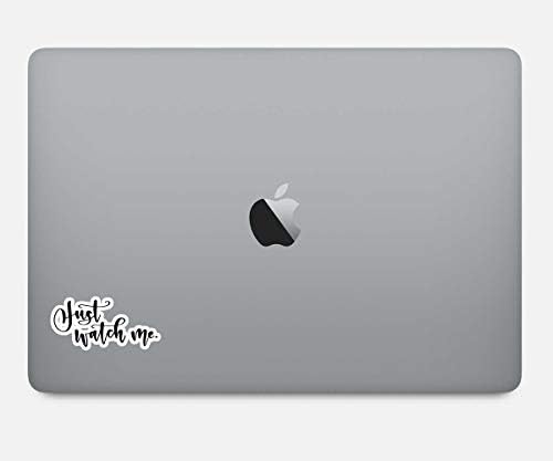 Basta me assistir adesivos Inspirational Quotes Stickers - Adesivos para laptop - Decalque de vinil de 2,5 polegadas