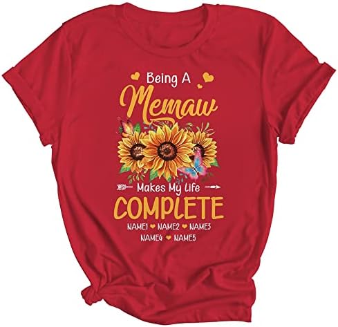 BigClassy Personalizado Este Memaw pertence ao nome do Memaw Kids Nome de Leopardo Dia das Mães Aniversário de Aniversário de