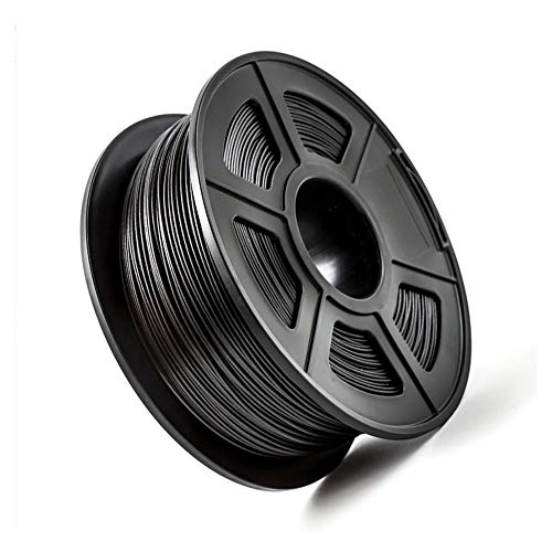Filamento de fibra de carbono PETG, filamento de impressora 3D 1,75 mm, PETG+Fibra de Carbono Black 5kg