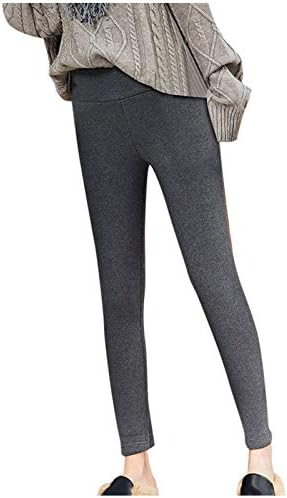 Xiloccer Sherpa Fleece forring Leggings For Women Winter Harm Warl Waist