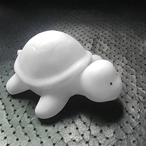 Walbest 7 Cores LED Turtle Night Lamp - Cute Turtle 3D LED PLÁSTICA NOITE GEST LUZ PARA FIROS DE FERIROS DE PROFIDADES DE PROFIDADES