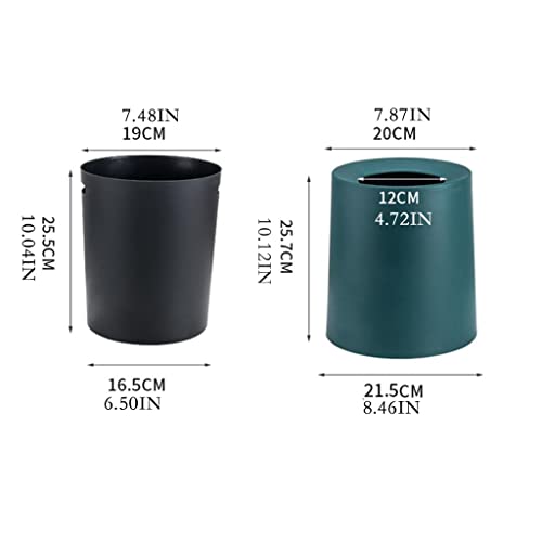 Ataay latas de lixo lixo lixo lixo lata latas de lixo doméstico moderno latas de lixo sem cobertura de grande capacidade/laranja