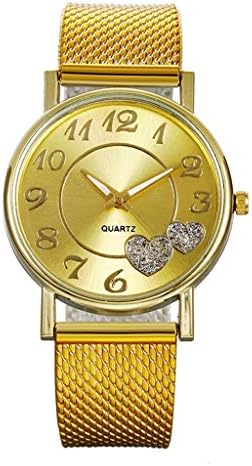 Bokeley Women's Watch, relógio de quartzo analógico feminino com malha de aço inoxidável Strap ladies assista a pulseira simples e elegante
